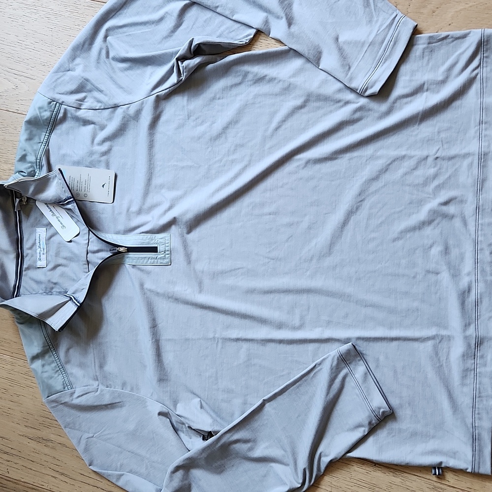 Tommy Bahama Sport On Deck Half Zip IslandZone Pullover - Picture 13 of 16